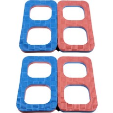 等待區2人3件接力藍紅2p 2套