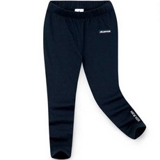 JELISPOON 童款日常素色標籤印花打底褲