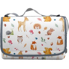 Sonio 動物王國防水薄膜野餐墊, TYPE 11