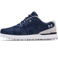 Under Armour 女式 Charged Breath 無釘 TE 高爾夫球鞋 3024039-400
