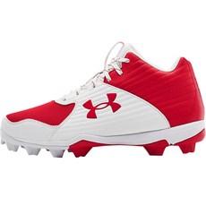 Under Armour 男士 UA Leadoff Mid RM 棒球靴 3023441-600