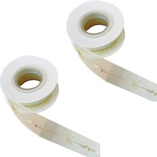 市場敏感性透明絲帶禮品包裝謝謝 2p, 混色