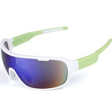 Black Crew Bebeno 運動護目鏡 SP001, 白綠色