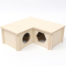 Carno 韓國倉鼠多用途木材藏身處, 1個, C型
