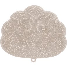 정월나나 발 각질제거 실리콘 브러쉬 베이지, 1개입, 1개