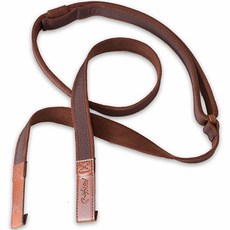Righton 吉他背帶經典雙鉤棕色, 1個