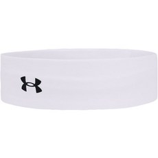 Under Armour 女士 Play Up 頭帶 1366241-100, 白色