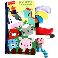 fisher-price 費雪 牧場觸感遊戲布書, 混合色