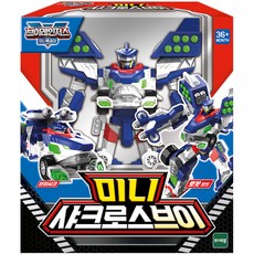 TOY TRON 迷你突擊隊 V 遊騎兵 迷你鯊魚十字 V, 藍+綠+紅