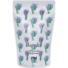 PRIMAL ELEMENTS 氣泡浴鹽 薰衣草香, 340g, 1個