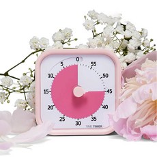 Time Timer 家庭版座鐘, 牡丹粉色