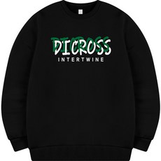 디크로스 그린스텀 기모 W맨투맨 YMB_0003