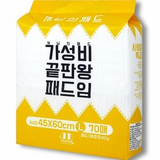 Gaenim Shop 寵物尿墊, 1個, 70件