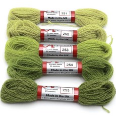 JoyJasu Appleton 羊毛繡線 5件組, 1套, 251, 252, 253, 254, 255