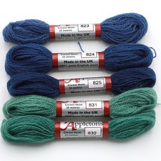 Joy Cross Stitch Appleton Woolsa 5 件套, 1套, 823, 824, 825, 831, 832