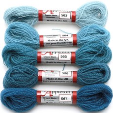 Joy Cross Stitch Appleton Woolsa 5 件套, 1套, 563, 564, 565, 566, 567