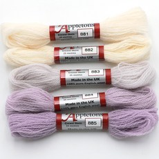 Joy Cross Stitch Appleton Woolsa 5 件套, 1套, 881, 882, 883, 884, 885