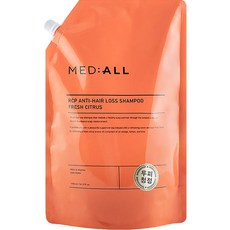 MED:ALL RCP頭皮清淨洗髮精補充袋 柑橘香, 1.6L, 1包