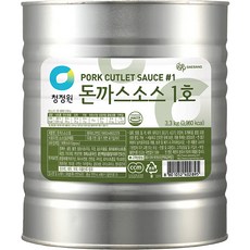 清淨園 炸豬排醬1號, 3.3kg, 1罐