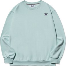 팀스핏 남성용 마르나테 스몰로고 고중량 맨투맨 티셔츠