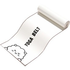 Quardi 露肩瑜伽帶, 燈白色, 1個