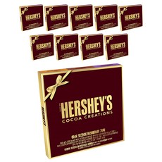 허쉬 코코아크리에이션 쿠키 앤 솔티드카라멜 40g x 2p + 리치커피 40g x 2p + 믹스베리 40g x 2p 세트, 240g, 10세트