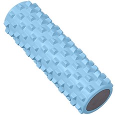 쿼르디 요가 폼롤러 솔리드 울프, 블루, 1개