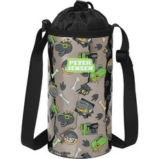 Peter Jensen 兒童 PJ 恐龍全息圖水瓶袋 PTX62LP01MBKF
