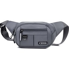 블루카이 다용도 등산용 힙색, 그레이