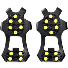 DAYA 日常用結冰路面冰爪 2件組, 黑色