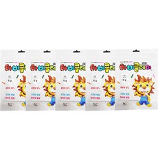 토단교재 하비 클레이 5p, 하양, 50g, 1세트