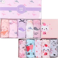 CHARACTOPIA 女童三角內褲 Little Whale 5件組 + Love Berry 5件組