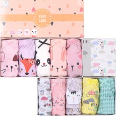 CHARACTOPIA 女童三角內褲 Point 5款 + 雲朵花卉 5款組合