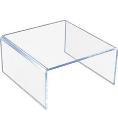 디트리 아크릴 진열 사각 받침대 가로 20cm x 폭 10cm x 높이 10cm, 투명