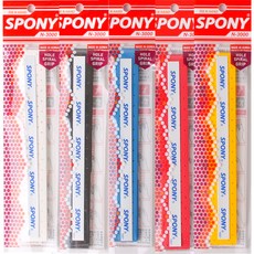 스포니 소프트핏 홀스파이럴그립 N-3000, 화이트 + 옐로우 + 레드 + 블루 + 블랙, 5개