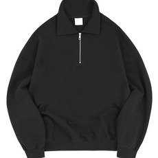 timsfit 男士翻領拉鍊大學T恤