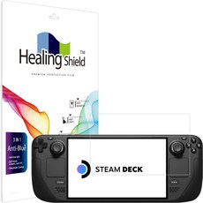 Healing Shield Valve Steam Deck 抗藍光螢幕保護貼組, 1套, 單一商品