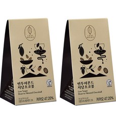 CACAO REPUBLIC 減糖杏仁巧克力球, 2盒, 50g