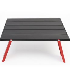 Yettayeogi 折疊迷你桌, 黑色 + 紅色