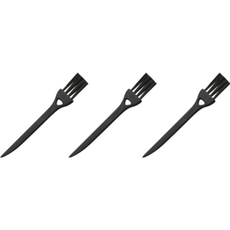 동그란주먹 면도기 틈새먼지 미니 청소솔 블랙블랙, 1개입, 3개