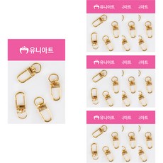 Uniart D Jockey 戒指 4p, 10個, 金子
