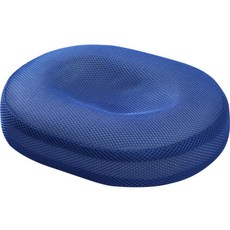 로이어 메쉬 통기성 임산부 산모방석, 블루, 1개
