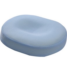 로이어 메쉬 통기성 임산부 산모방석, 스카이블루, 1개