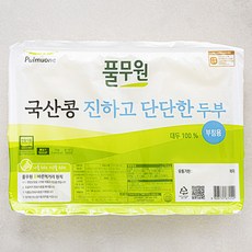 풀무원 국내산 콩 진하고 단단한 두부 부침용, 1개, 3kg