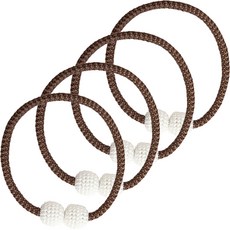 마켓피오 자석 진주 커튼 고정끈, 4개, 타입5