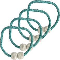 마켓피오 자석 진주 커튼 고정끈, 4개, 타입12