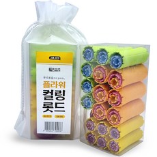 GREAGER 花朵捲髮棒 GR-R6, 1個, 橘色, 綠色, 黃色, 粉紅色, 藍色, 紫色, 薄荷綠