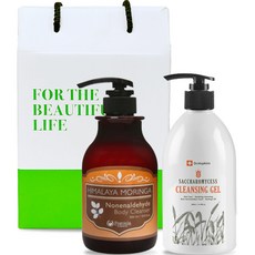 海棠壬醛沐浴露500ml+霍普金斯博士酵母菌潔面凝膠500ml套組, 1套