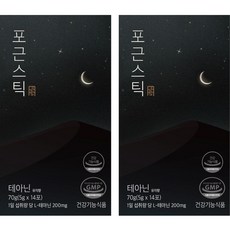 365月L-Theanine小包裝補給沖泡粉 14條, 70g, 2盒