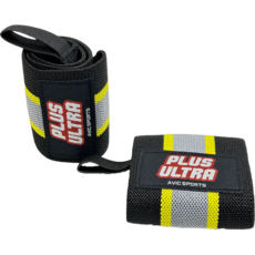 에이빅스포츠 리스트랩 플루스 울트라 헬스 손목 보호대 좌우세트 블랙, 1세트